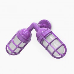 Bunker Wall Doble Morado