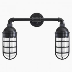 Bunker Vintage 2 Focos Negro