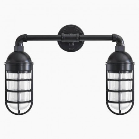 Bunker Vintage 2 Focos Negro