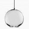 Lámpara Esfera Plata 45 Cms