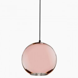 Lampara Vintage Industrial Techo Tom Dixon Shade Copper 25 cms