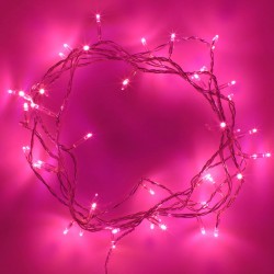 Series 400 Luces Led 20 Mts Rosa