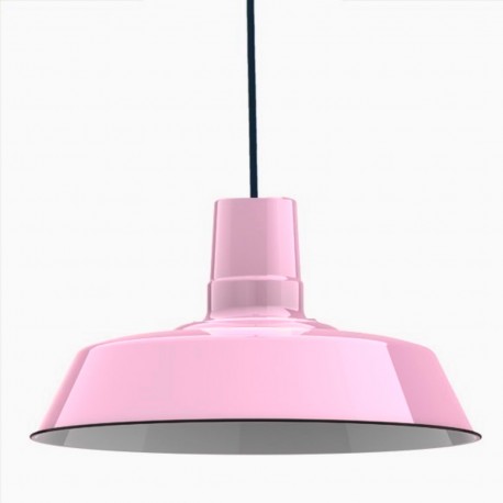 Lámpara Vintage Industrial Colgante Edison Retro Warehouse 30 Cms Rosa