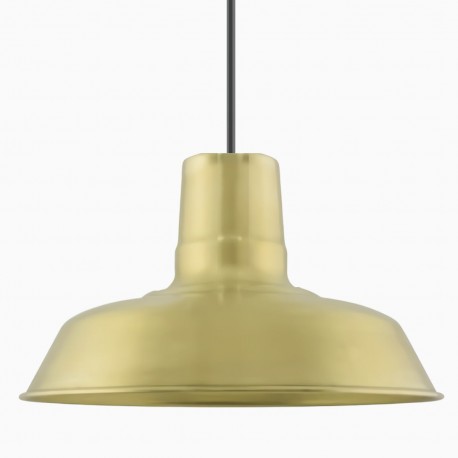Lámpara Vintage Industrial Colgante Edison Warehouse 30 Cms Dorado