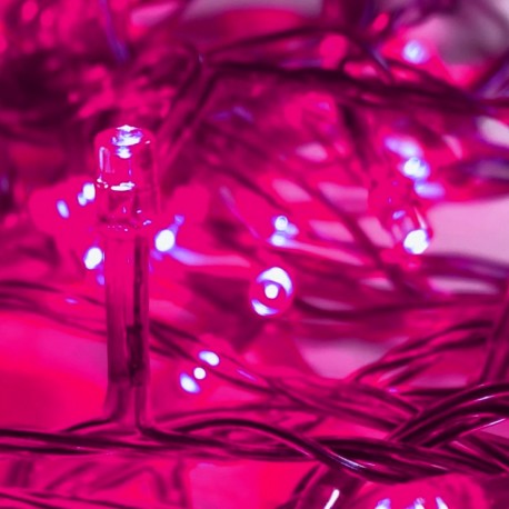 Serie 50 Luces Magica Rosa