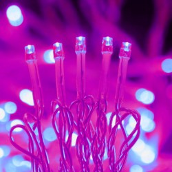 Series 100 Luces Rosa