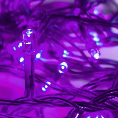 Serie 50 Luces Magica Morado