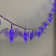 Luces Vampiros Murciélagos Morado Púrpura Violeta Decoración Halloween