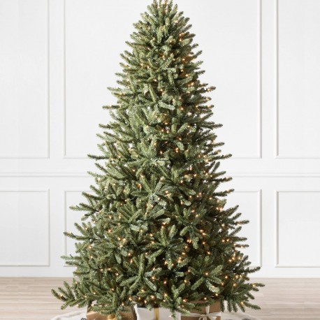 Arbol De Navidad Pino Navideño 2.40 Metros Verde Artificial Luces Led