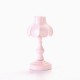 Lámpara Buró Vintage Rosa