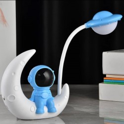 Lámpara Buró Astronauta Azul