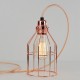 Lámpara Jaula Birdcage Cobre