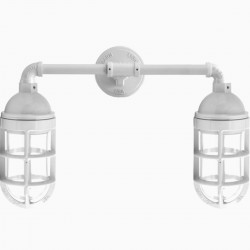 Bunker Vintage 2 Focos Blanco