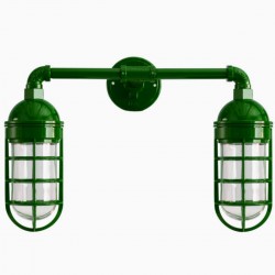 Bunker Vintage 2 Focos Verde