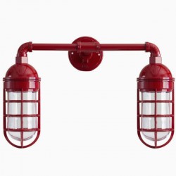 Bunker Vintage 2 Focos Rojo