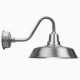 Lámpara Cisne 40 Cms Plata