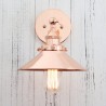 Lámpara Industrial Vintage Cobre