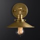 Lámpara Industrial Vintage Oro