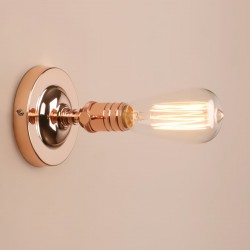 Lámpara Industrial Retro Cobre