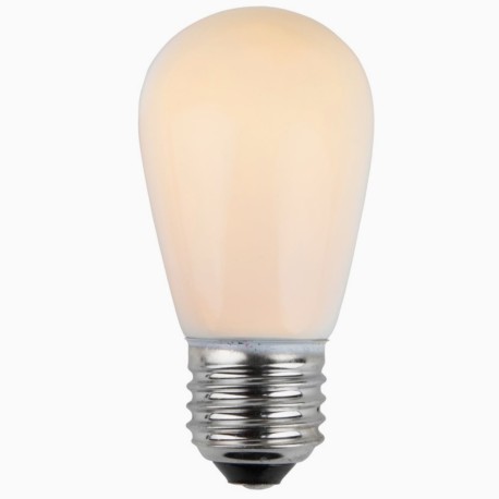 Foco Vintage Decorativo Retro Blanco Cálido Clásico Baby Frosted 10W