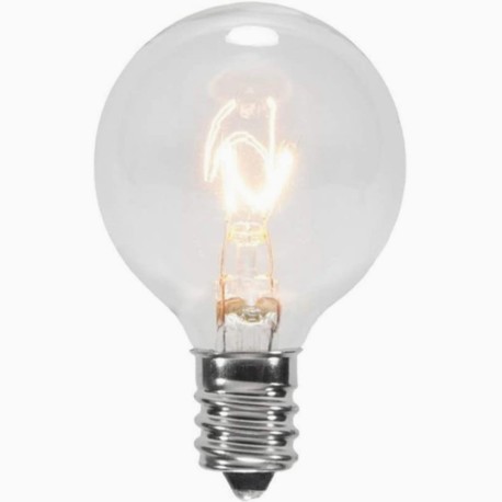 Foco Globo E12 5W 25 Pzas
