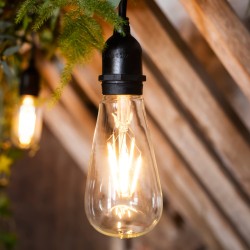 Extension Guirnalda Focos Led Edison Decoración Evento Boda Restaurante