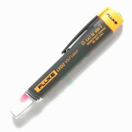 Detector De Tensión Voltaje Con Linterna Led Tipo Pluma Lápiz Fluke LVD2