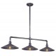 Candelabro 3 Lamparas Vintage Industrial Maxi Shade Edison Retro