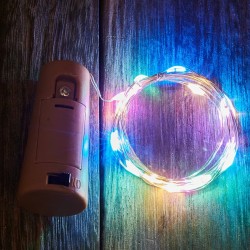 Luces Pila Corcho Color 2 Mts