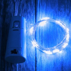 Luces Pila Corcho Azul 2 Mts