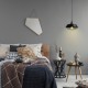 Lámpara Colgante Techo Vintage Industrial Shade Cage Negro Edison