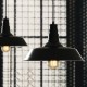 Lámpara Vintage Colgante Factory Negro Loft Sala Cocina Recamara Comedor