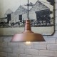 Lámpara Colgante Techo Minimalista Vintage Retro Moderno Cobre Factory