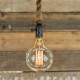 Lampara Vintage Industrial Cuerda Colgante Edison Bombilla