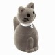 Estuche Joyería Gato Gris
