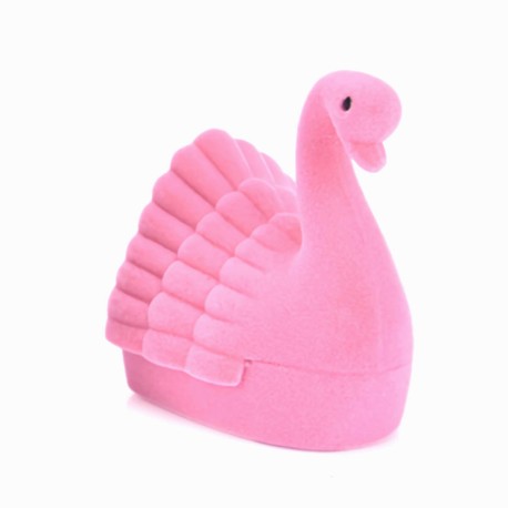 Estuche Joyería Cisne Rosa