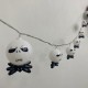 Serie Jack Skellington Luces Decorativas Halloween Día de Muertos 4 Mts