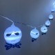 Serie Jack Skellington Luces Decorativas Halloween Día de Muertos 4 Mts