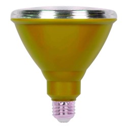 Foco Led Par 38 Amarillo Color Exterior Fiestas Patrias Navidad 6W E27 E26