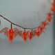 Luces Series Vampiros Murciélagos Naranja Halloween Día De Muertos Otoño