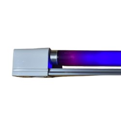 Lámpara Regleta Luz Negra Tubo Fluorescente Ultravioleta T8 20W F20T8BLB