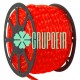 Manguera 100 Mts 2 Hilos Rojo Luces Led Luz Fija Tivoli Exterior Redonda