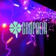 Cascada Led Halloween Día De Muertos Otoño Luces Morado Naranja 6 Metros