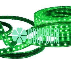 Manguera Led 5050 Verde 25 Metros Smd Exterior Flexible Plana Recta