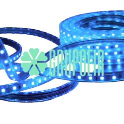Manguera Led 5050 Azul 25 Metros Smd Exterior Flexible Plana Recta