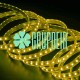 Manguera Led 5050 Ambar 25 Metros Smd Exterior Flexible Plana Recta