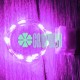 Luces De Hadas Pilas Boton Reloj Rosa Micro Led Alambre Tira 2 Metros