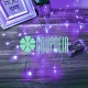 Luces De Hadas Pilas Baterias AA Morado Purpura Violeta 3 Metros Micro Led
