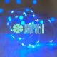 Luces De Hadas Pilas Baterias AA Azul 3 Metros Serie Micro Led Alambre