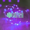 Luces Pila AA Hadas Morado 3 Mts